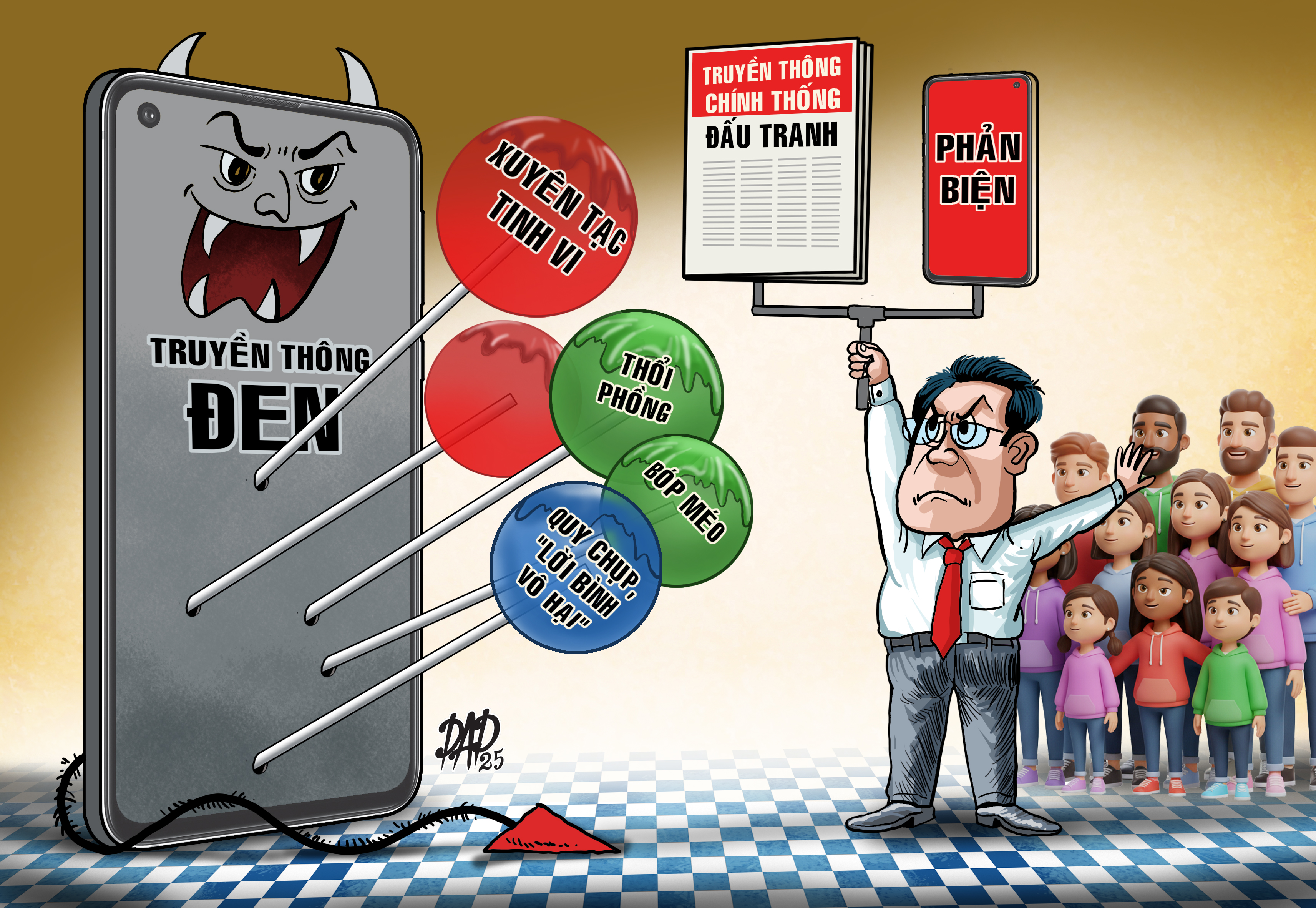 Chặn hiểm họa từ “truyền thông đen” - Bài 4: Cuộc chiến vì niềm tin của nhân dân!