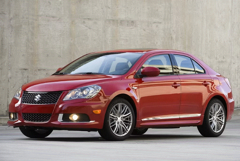 Suzuki Kizashi Turbo với giá từ 12.000 USD. Ảnh: Hotcars.