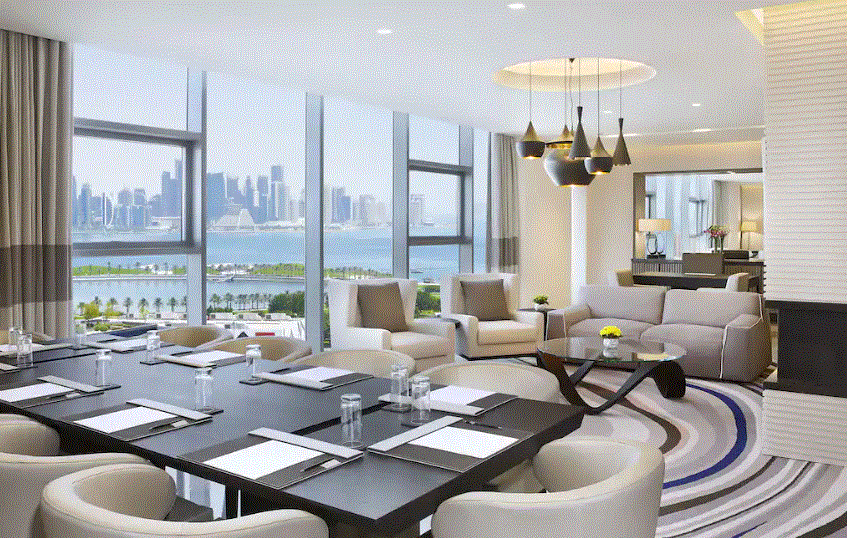 DoubleTree By Hilton Doha Old Town cách sân bay Quốc tế Hamad 12 km. Ảnh: Thetravel.