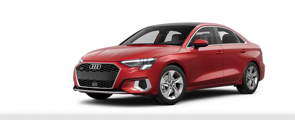 Audi A3 2023 có giá 34.900 USD. Ảnh: Motorbiscuit.