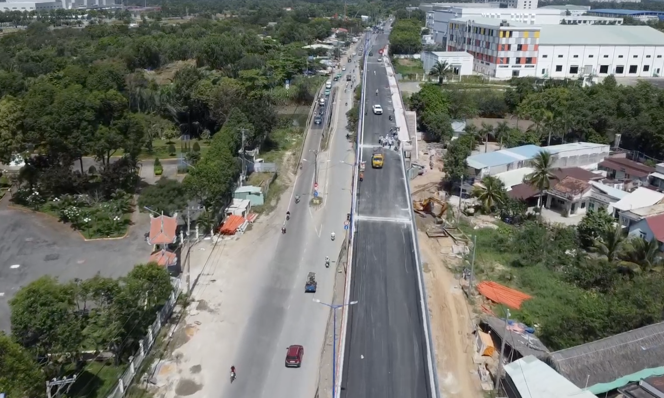 Cầu Tăng Long sẵn sàng thông xe vào ngày mai (ngày 28-2)