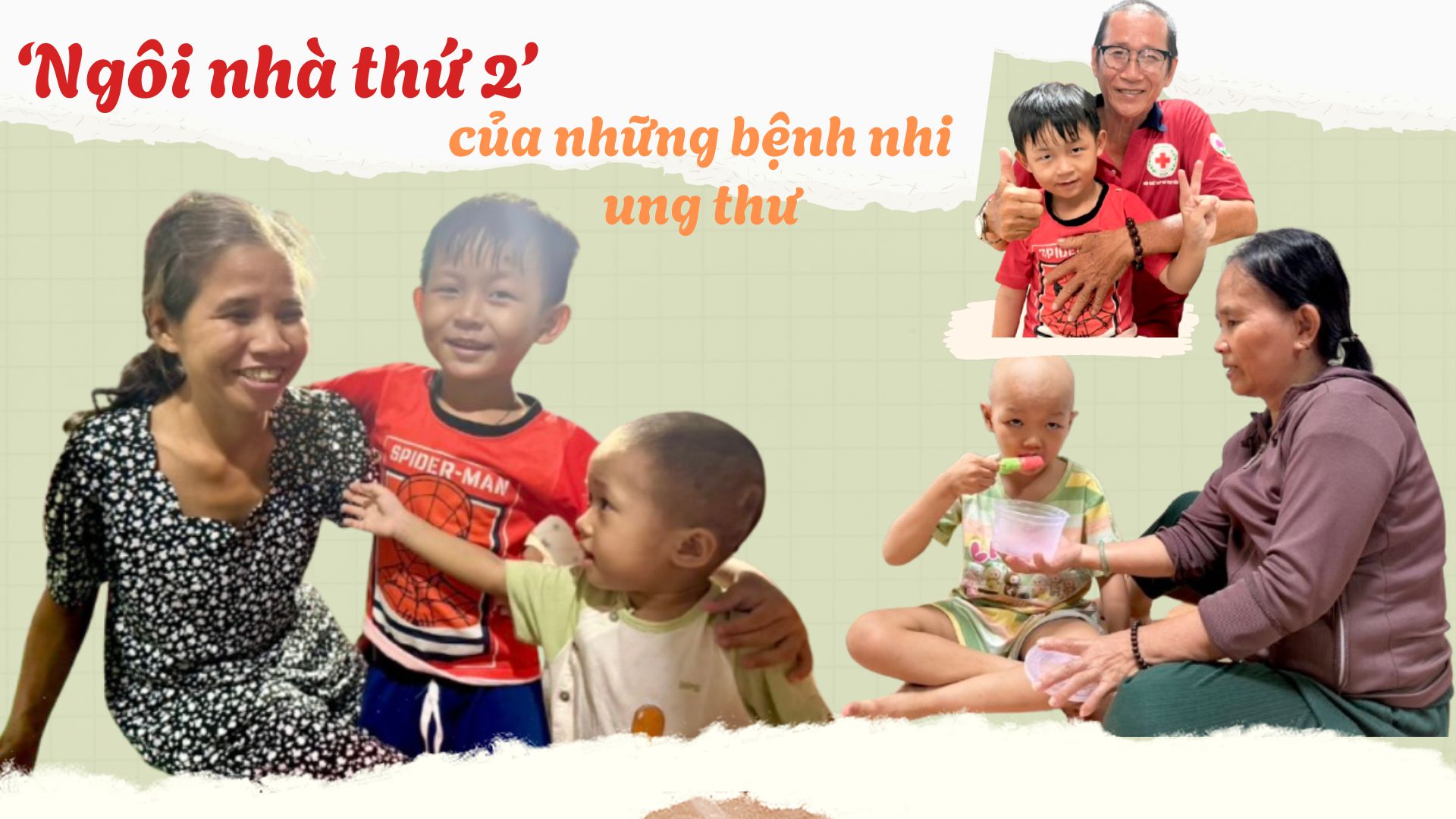 'Ngôi nhà thứ hai' ấm áp của những bệnh nhi ung thư