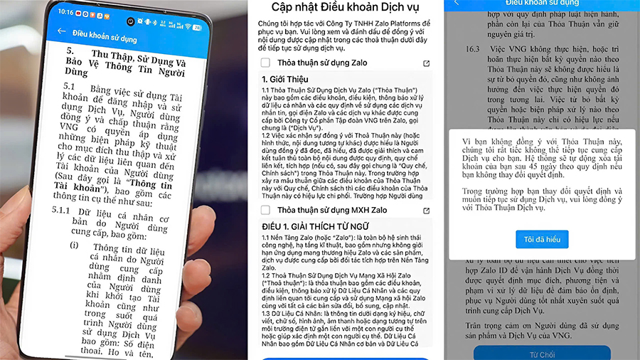 Soi 'luật chơi' mới của Zalo dưới lăng kính pháp lý