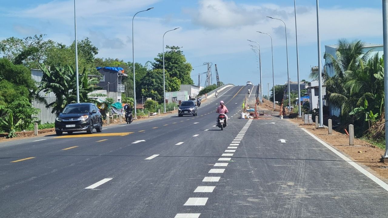 Tuyến nối quốc lộ 91 và tuyến tránh TP Long Xuyên là mảnh ghép quan trọng của giao thông miền Tây