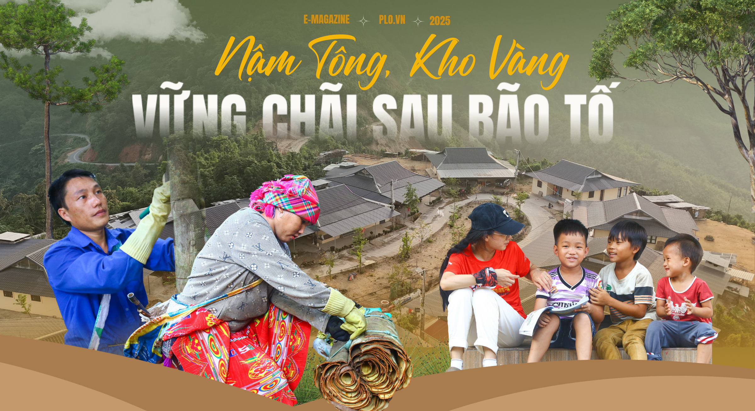 Hoa vàng sau bão Yagi - Bài 2: Nước mắt hóa nụ cười ở Nậm Tông, Kho Vàng