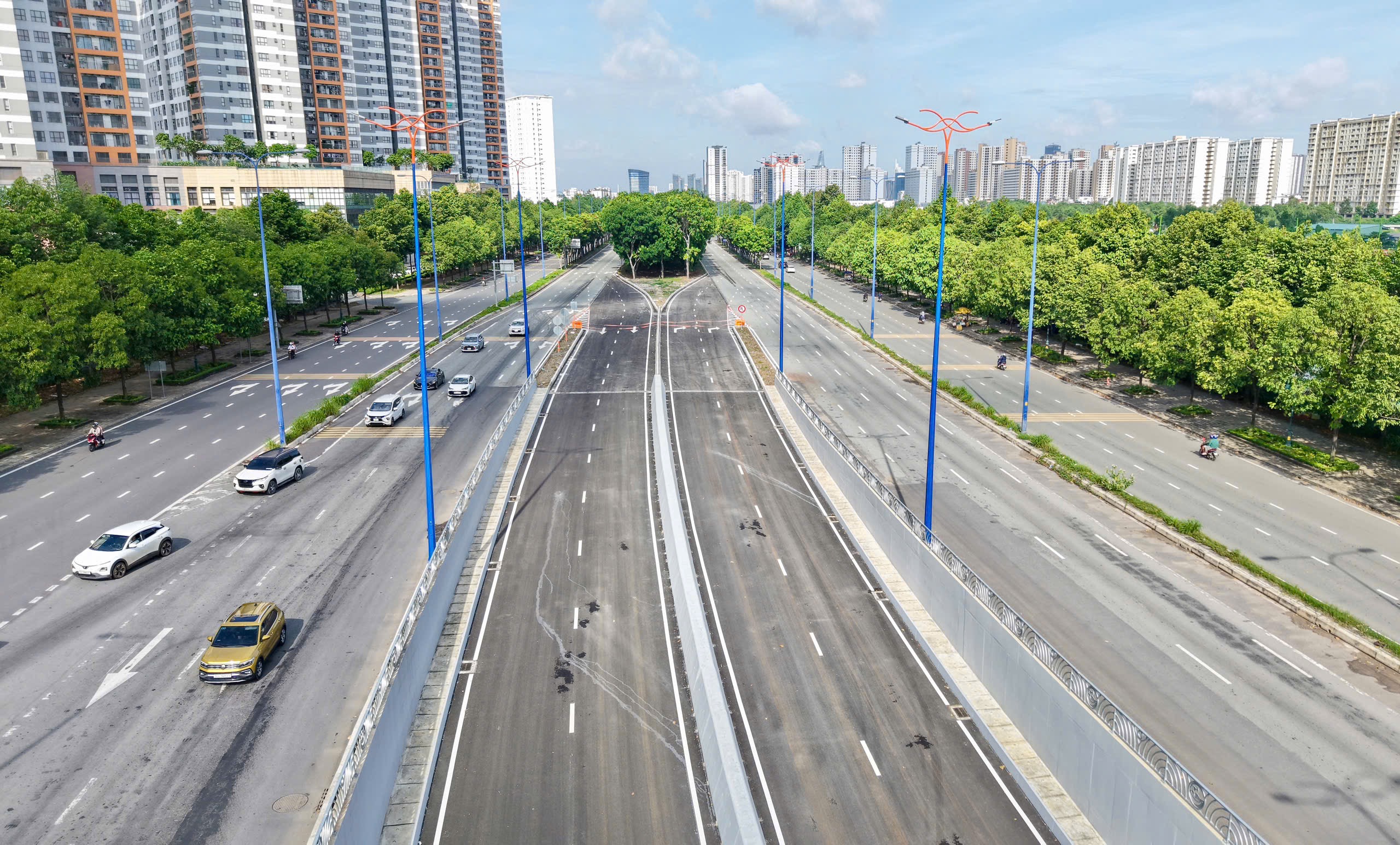 Ngày mai 30-6, thông xe hầm chui HC1 nút giao An Phú