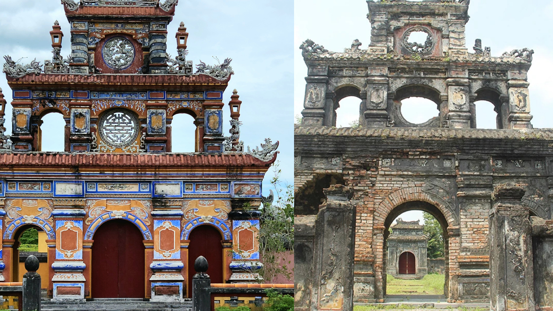 Diện mạo mới của khu lăng mộ 3 vua triều Nguyễn sau trùng tu