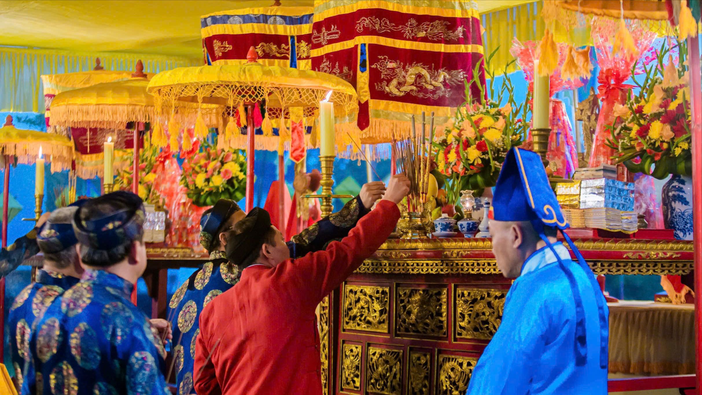 Trang nghiêm Lễ tế Xã Tắc cầu cho quốc thái dân an tại Cố đô Huế