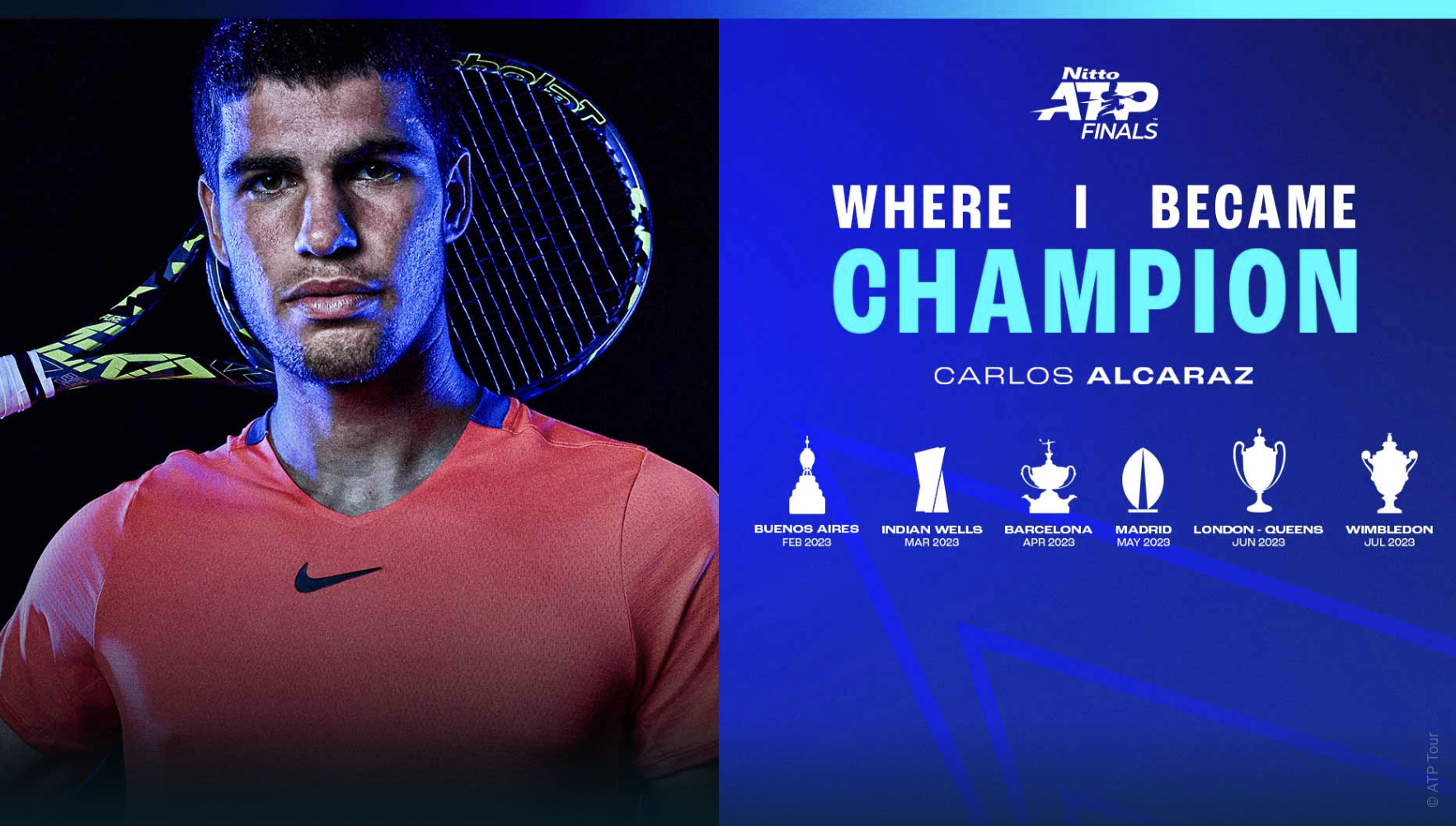 Alcaraz sẵn sàng chinh phục ATP Finals