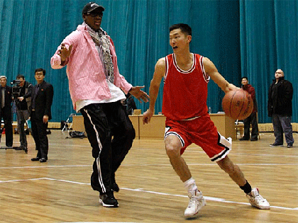 Ngôi sao Mỹ huấn luyện đội bóng rổ Triều Tiên ảnh 1