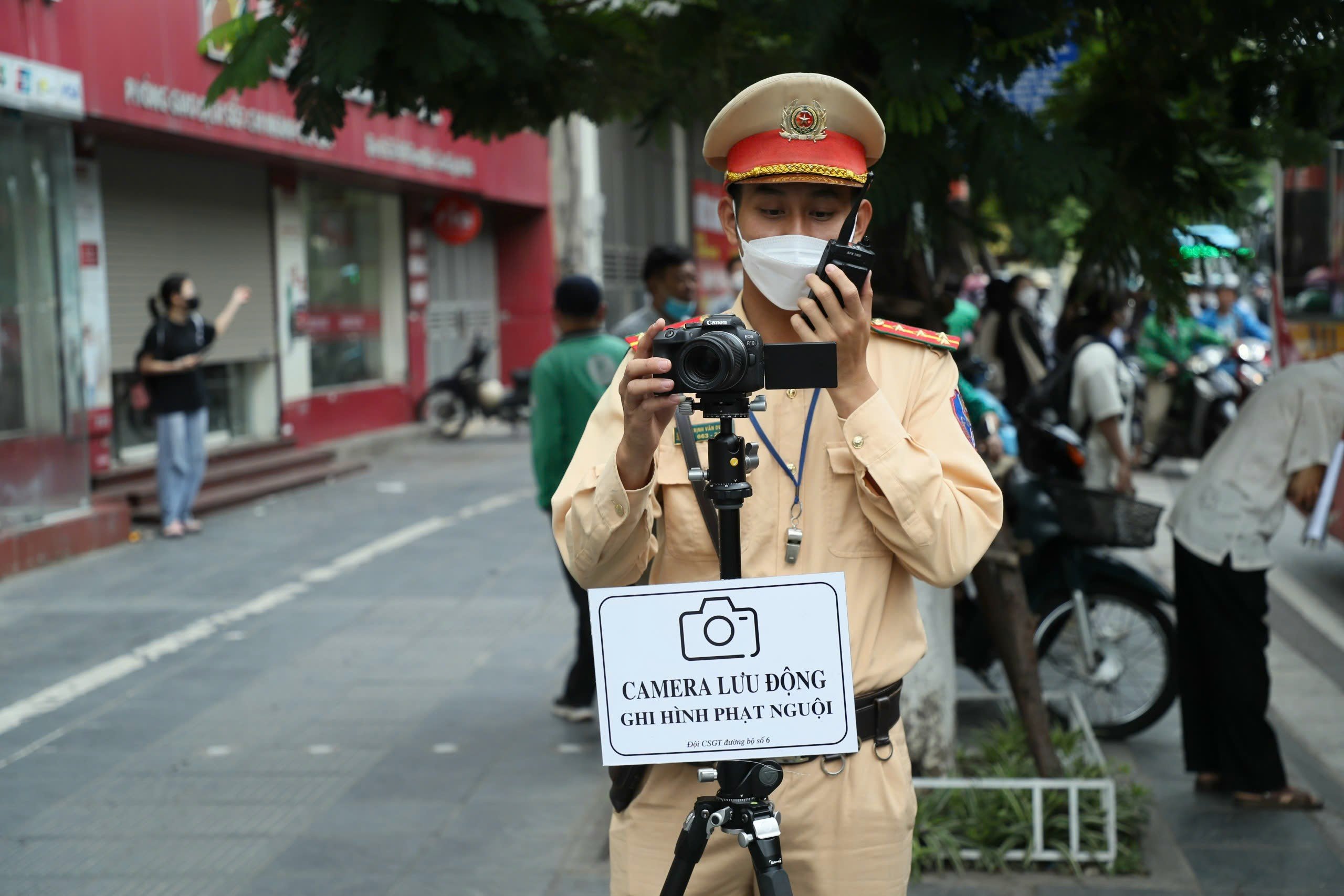 CSGT Hà Nội ghi hình phạt nguội tại 20 nút giao thông trọng điểm