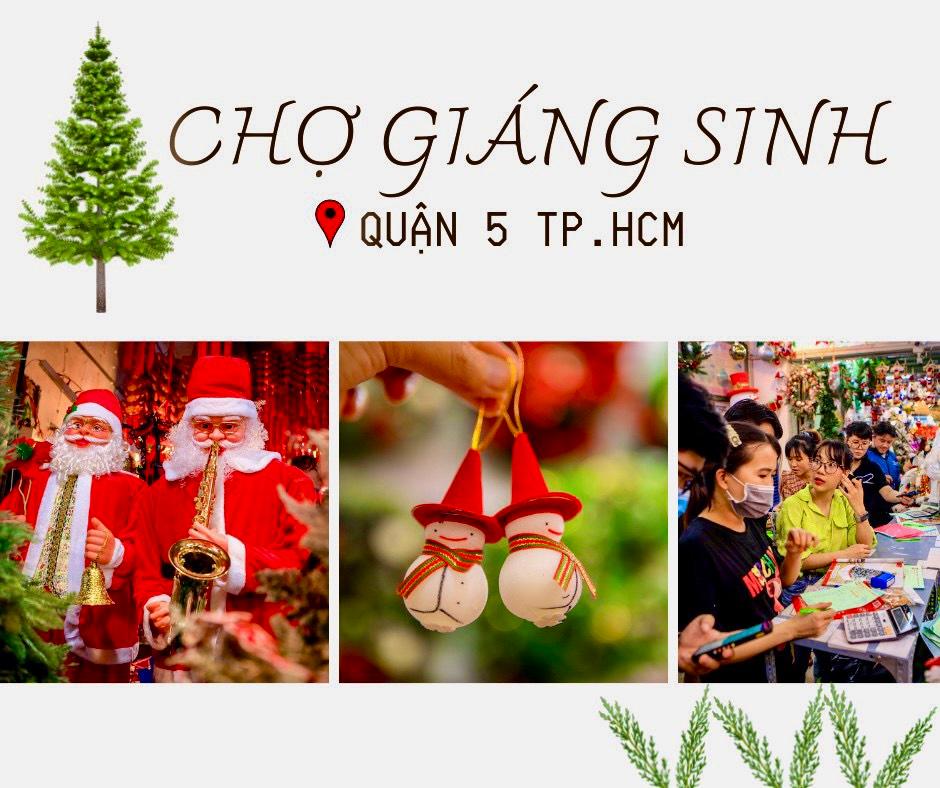 Nhộn nhịp chợ Giáng sinh lớn nhất TP.HCM 