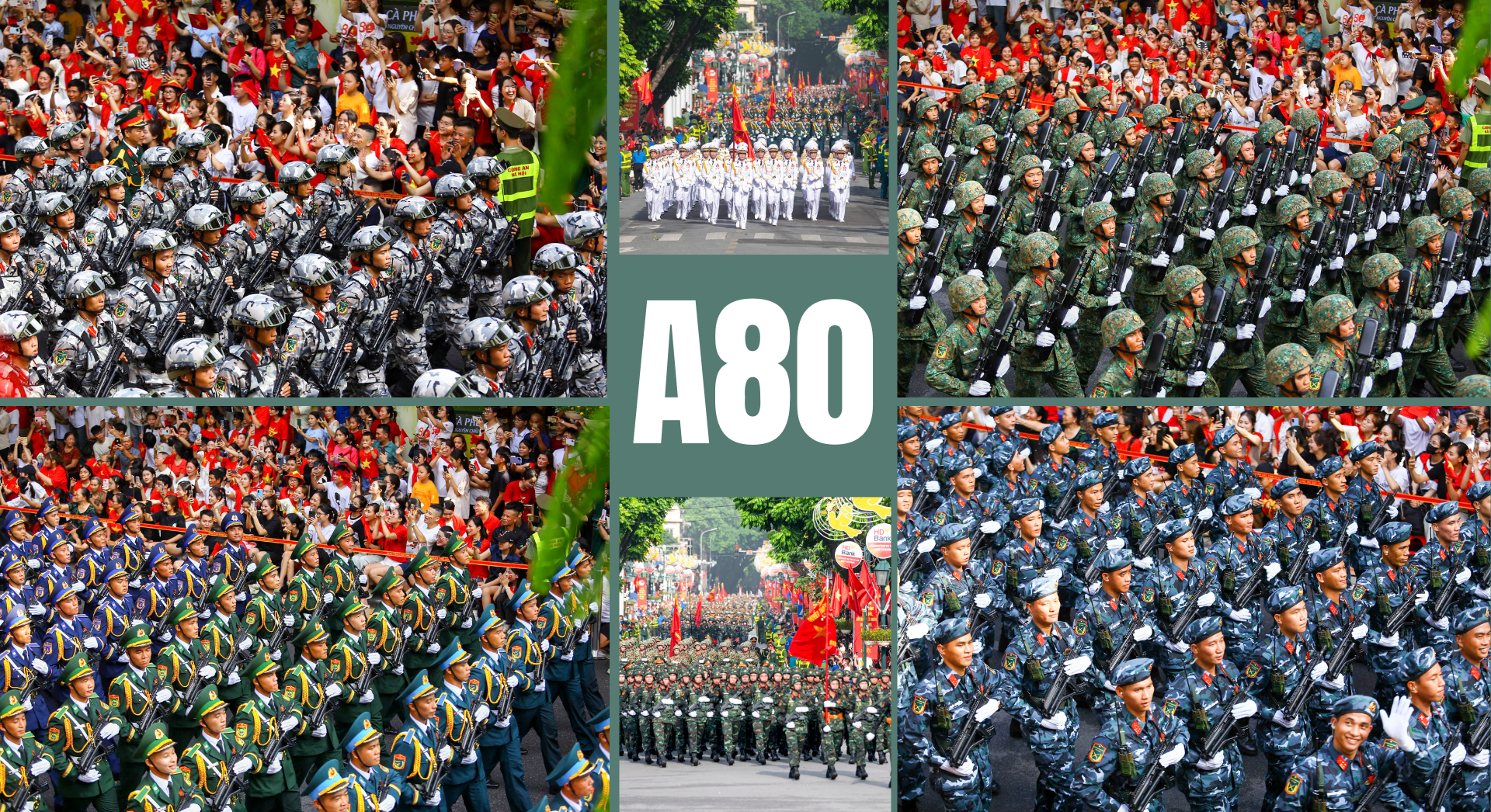Những bước chân mạnh mẽ trong triệu triệu vòng tay Nhân dân ở ngày hội non sông A80