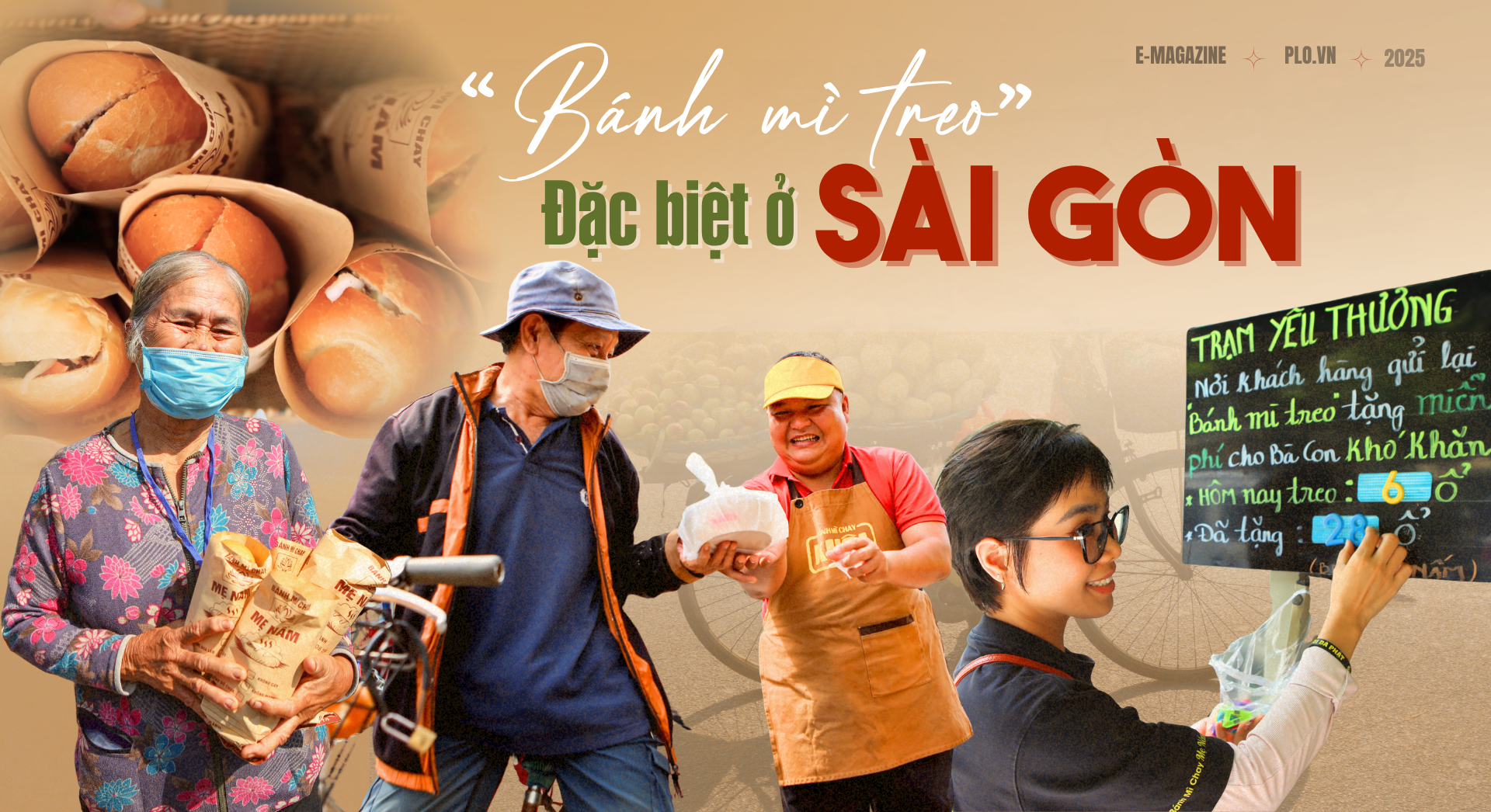 'Bánh mì treo', 'sữa treo' ở Sài Gòn: Ai dư thì treo, ai cần thì lấy