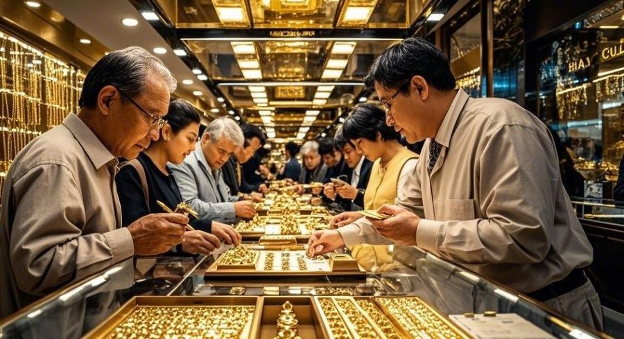 Giá vàng lập đỉnh và hành động của nhà đầu tư