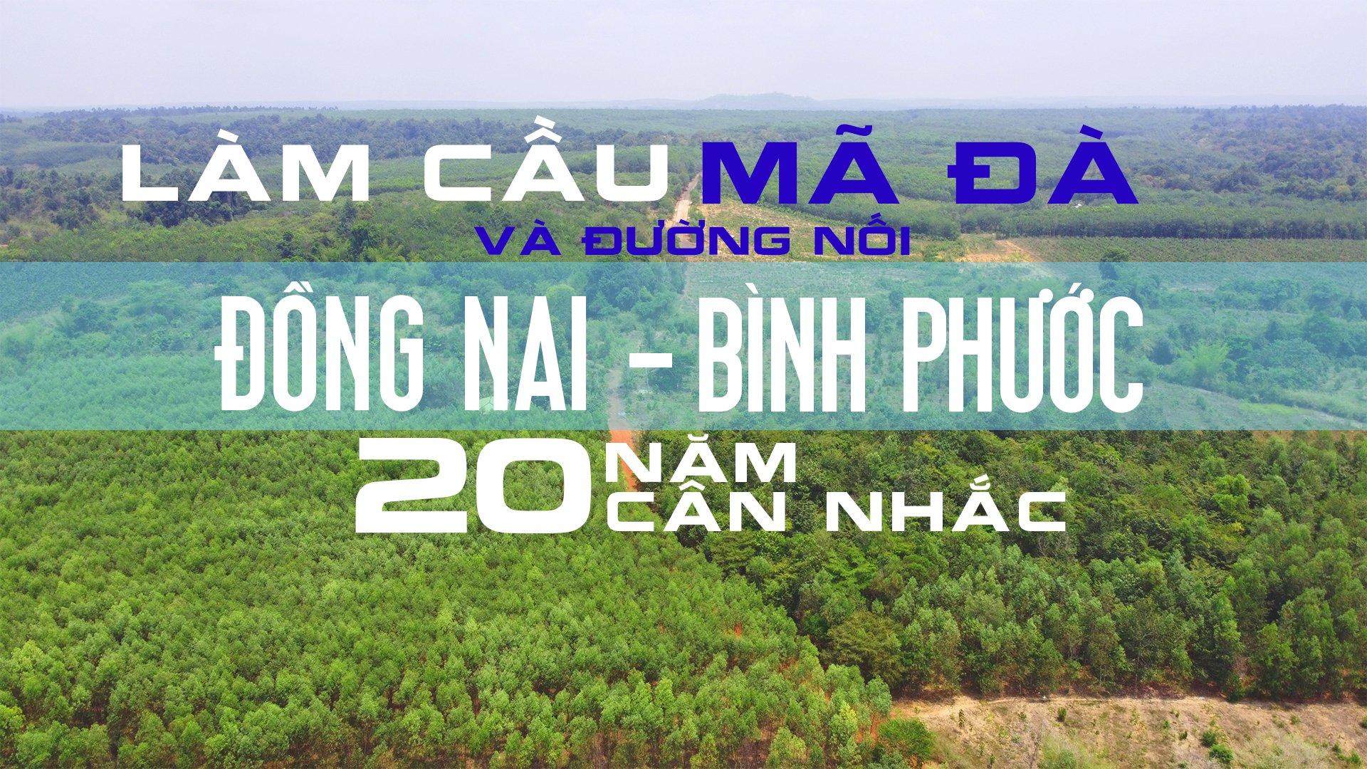 Làm cầu Mã Đà và đường nối Đồng Nai – Bình Phước: 20 năm cân nhắc