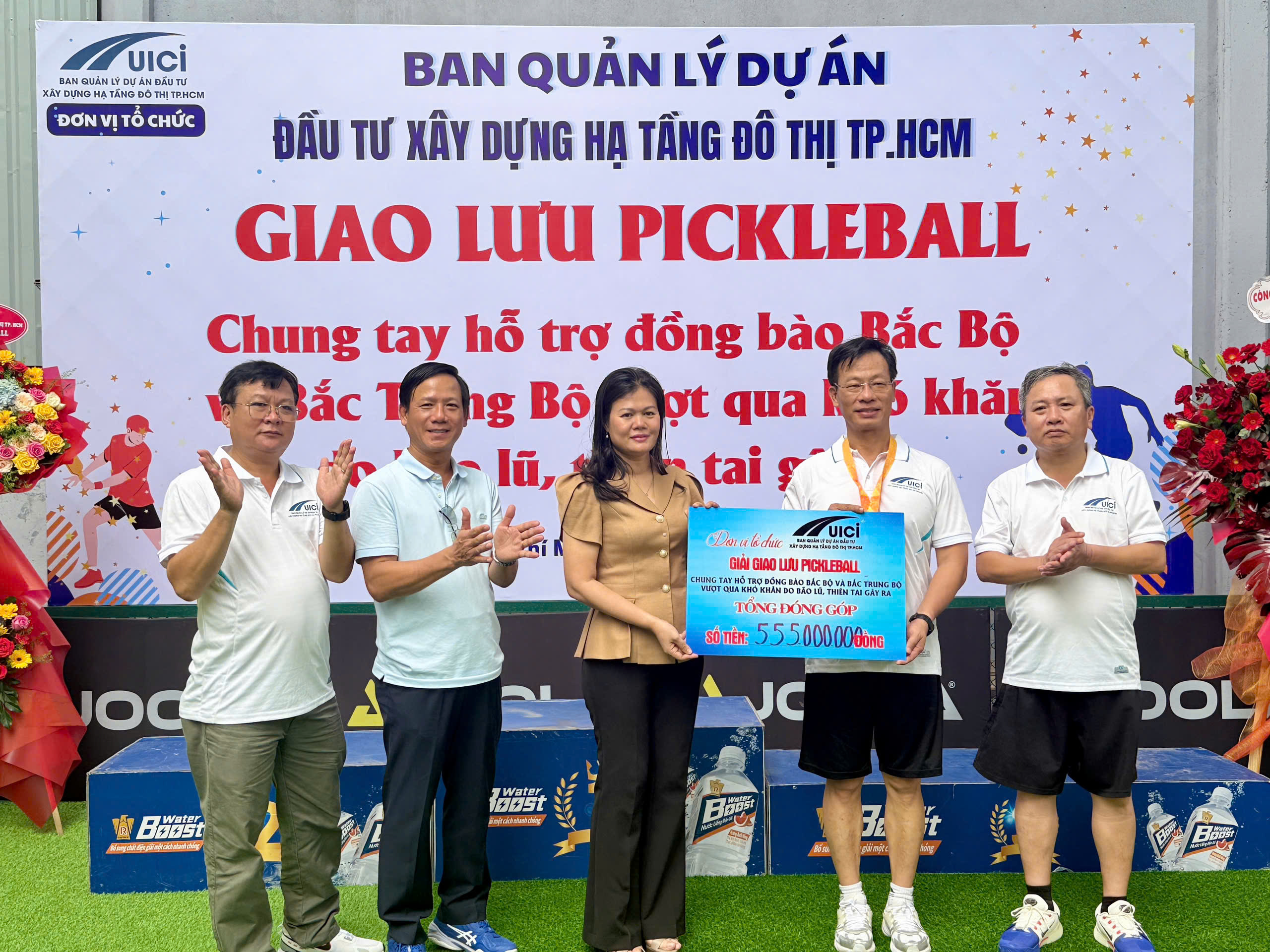 TP.HCM tổ chức giải Pickleball để quyên góp cho đồng bào bị ảnh hưởng do bão