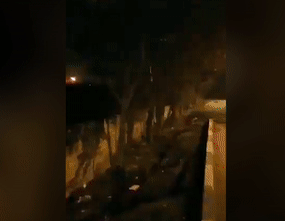 Video ghi lại khoảnh khắc máy bay Iran chở 180 người rơi