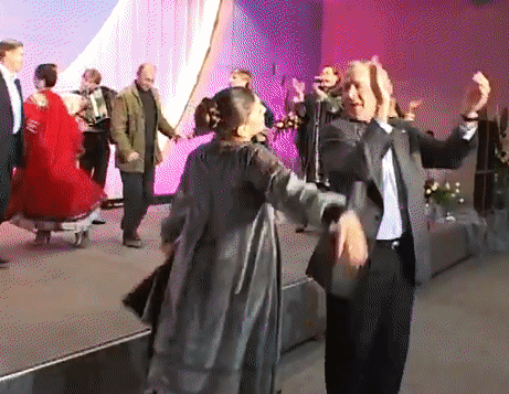 Xuất hiện video ông Putin nhảy múa cùng ông Bush