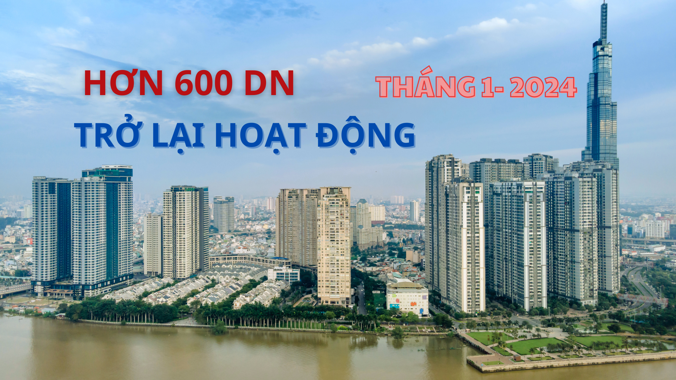 Hàng trăm công ty bất động sản quay lại hoạt động đầu năm 2024