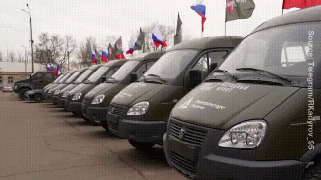 VIDEO: Cận cảnh ‘xe di động thánh chiến’ Nga sắp gửi đến Donbass