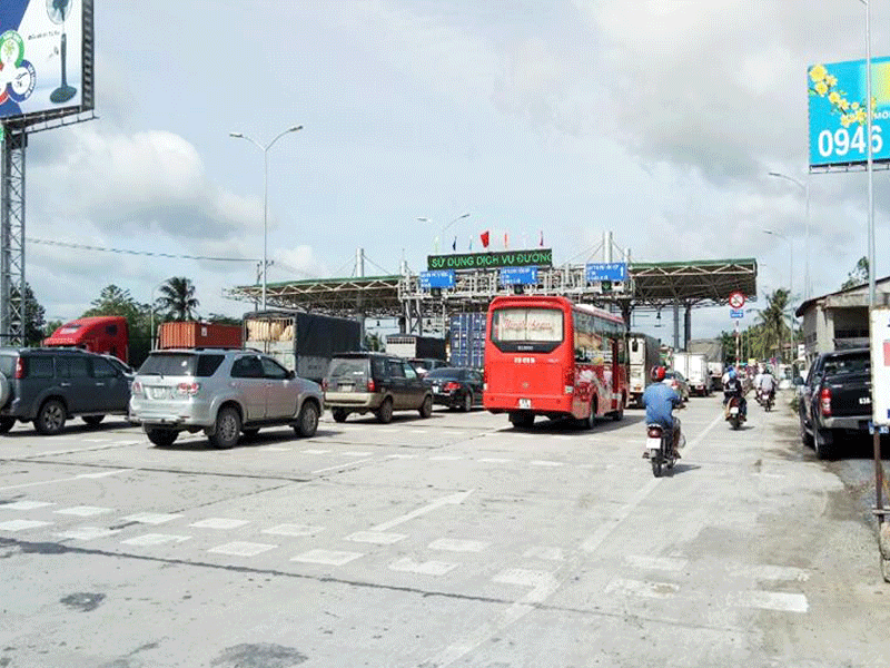 Xem xét hơn 1.300 xe được miễn, giảm qua trạm BOT Cai Lậy