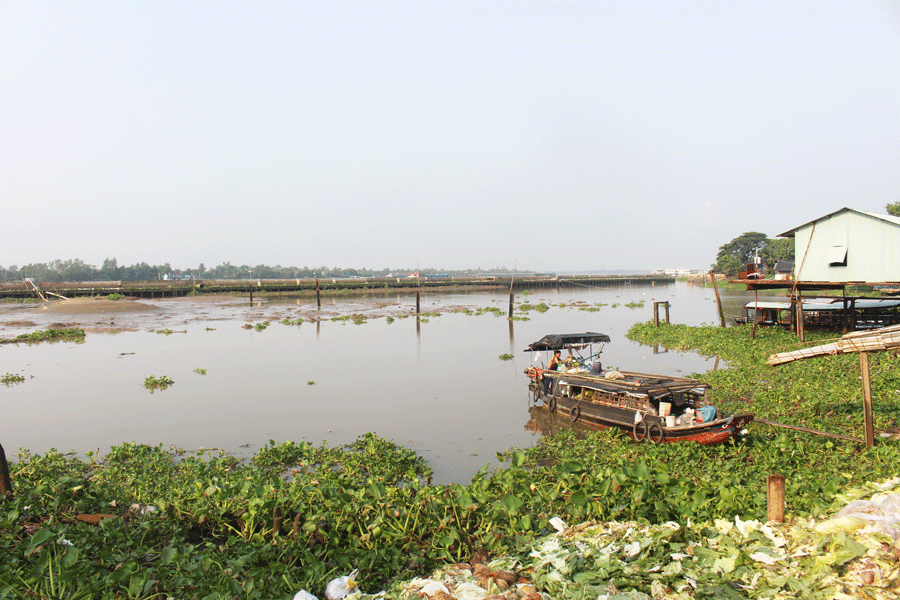 Dự án công viên trái cây ven sông Tiền đang được triển khai thi công Dự án công viên trái cây ven sông Tiền đang được triển khai thi công