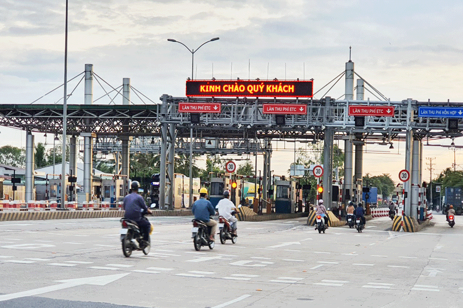 Dự án BOT Cai Lậy sẽ bắt đầu thu phí thử nghiệm từ ngày 25-9