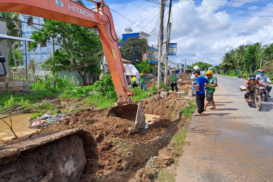 Tiền Giang chờ bổ sung vốn giải phóng mặt bằng dự án cầu Rạch Miễu 2