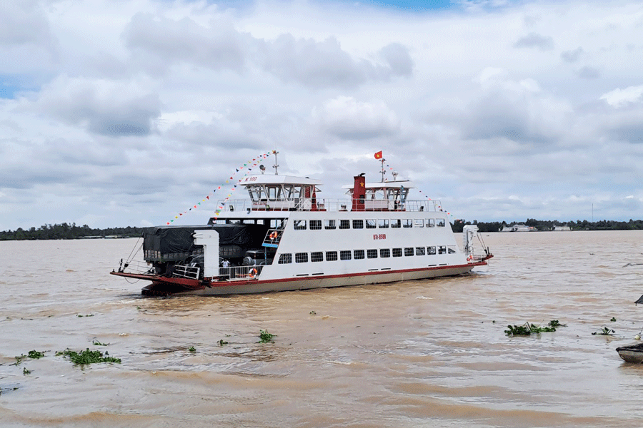 Phà tạm Rạch Miễu thường xuyên thưa vắng khách Phà tạm Rạch Miễu thưa vắng khách, ngân sách tỉnh bù lỗ mỗi năm 11 tỉ đồng