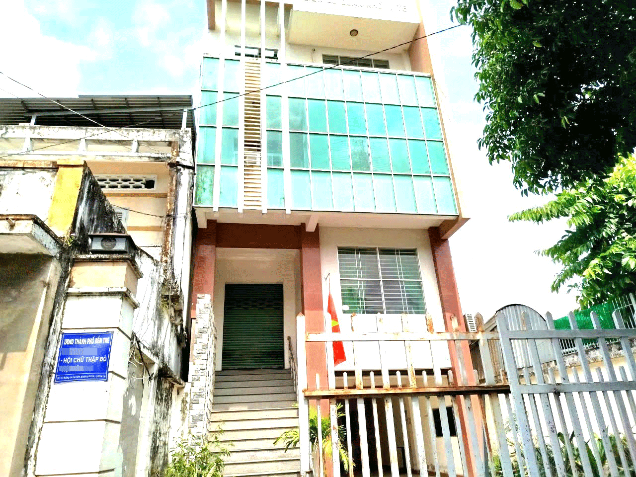 Trụ sở Hội chữ thập đỏ TP Bến Tre, tỉnh Bến Tre - nơi xảy ra vụ việc có dấu hiệu tham nhũng, tiêu cực. Ảnh: ĐÔNG HÀ Bến Tre: Phát hiện 3 vụ việc có dấu hiệu tham nhũng tiêu cực, chuyển cơ quan điều tra 6 cá nhân