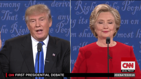 Sắc thái của Hillary và Trump xuyên suốt bầu cử Mỹ ảnh 6