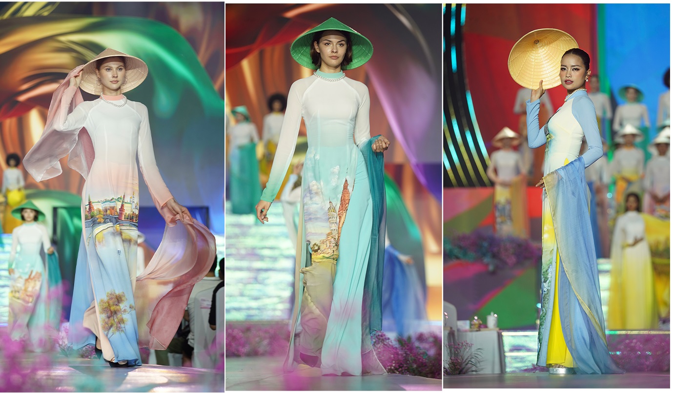 Chùm ảnh: Mãn nhãn màn trình diễn tại Lễ hội Áo dài TP.HCM lần thứ 11