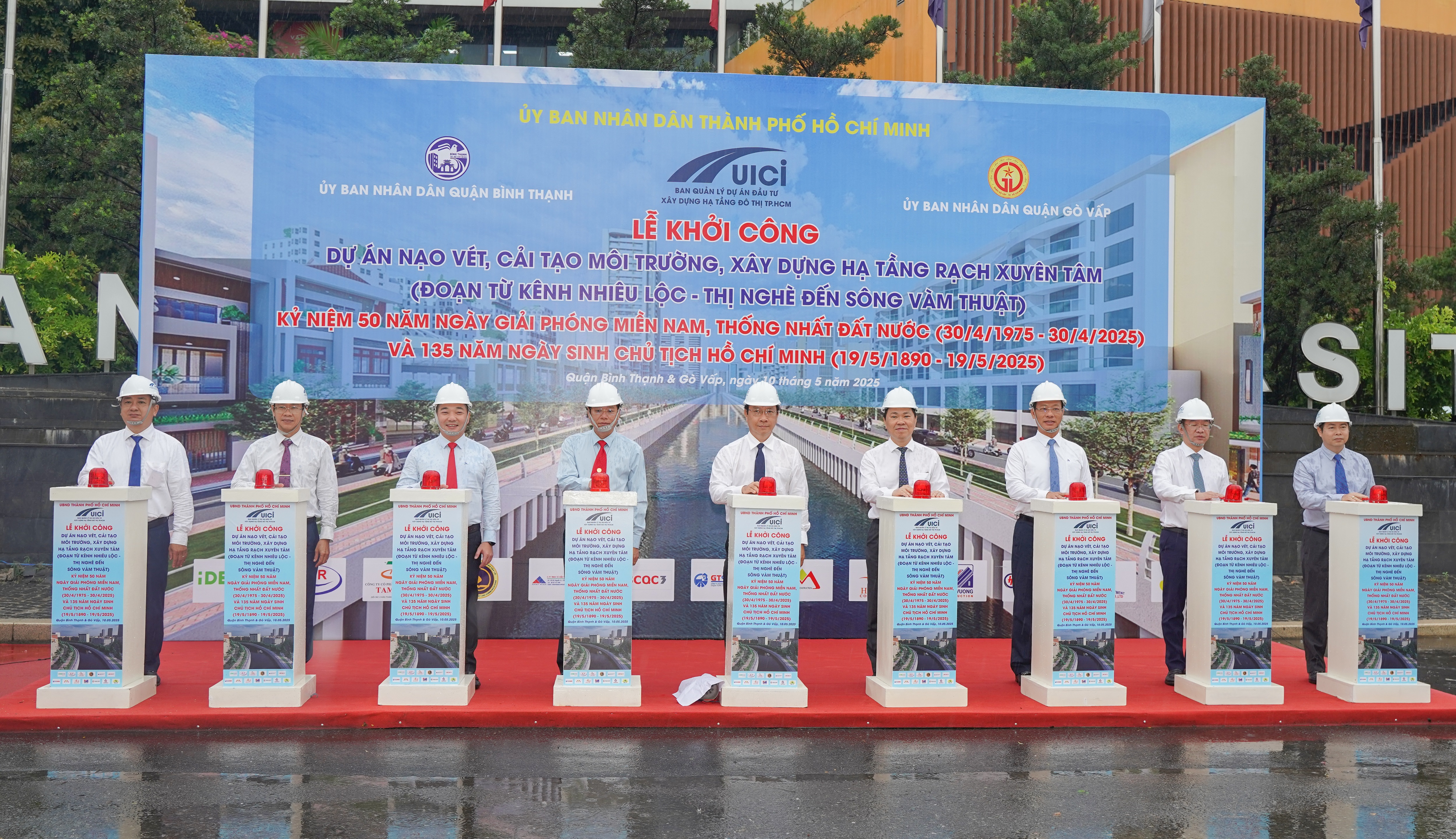 TP.HCM chính thức khởi công dự án cải tạo rạch Xuyên Tâm