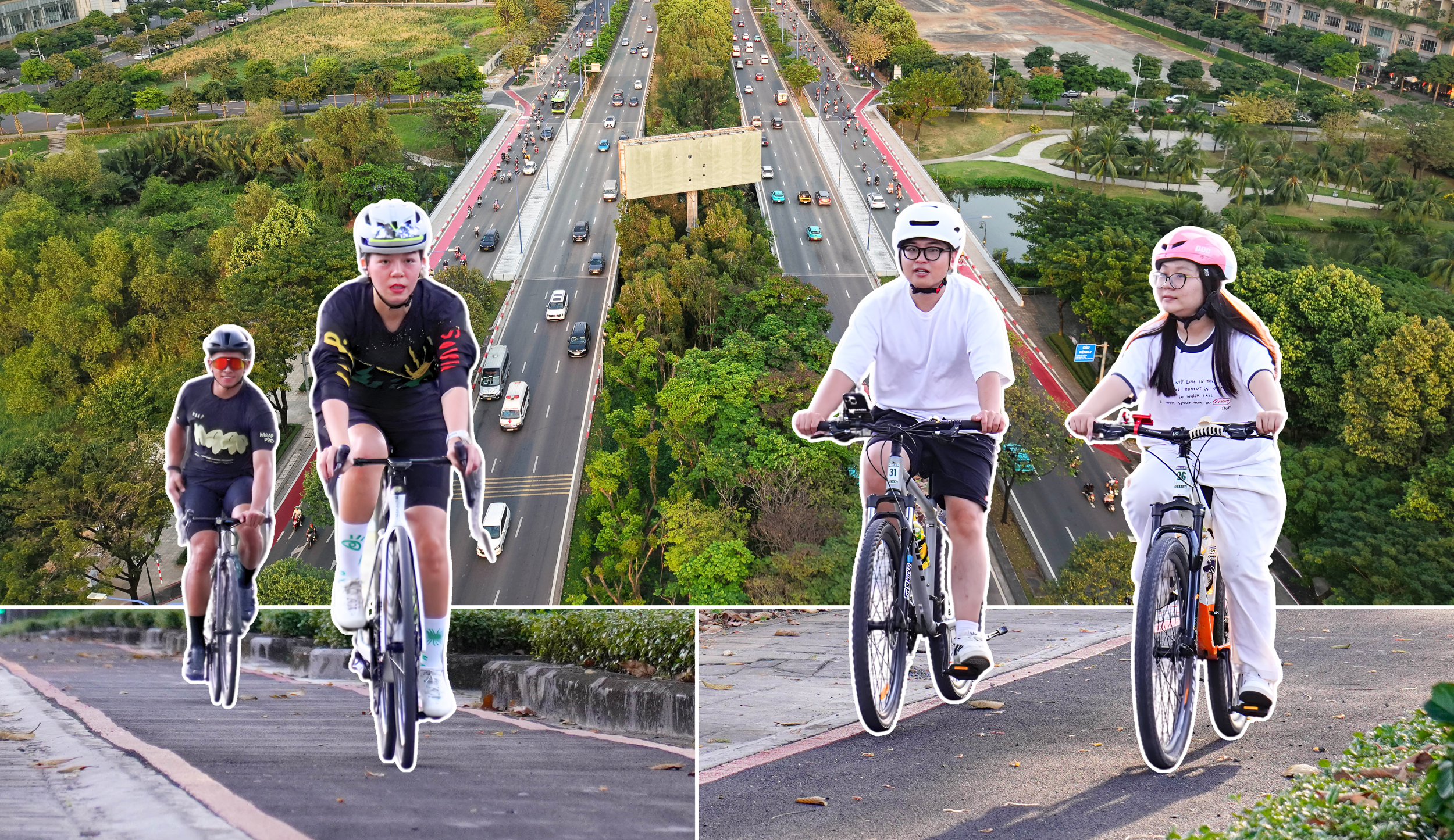 Làn xe đạp đầu tiên ở TP.HCM: Điểm đến yêu thích của người dân đầu năm 2026