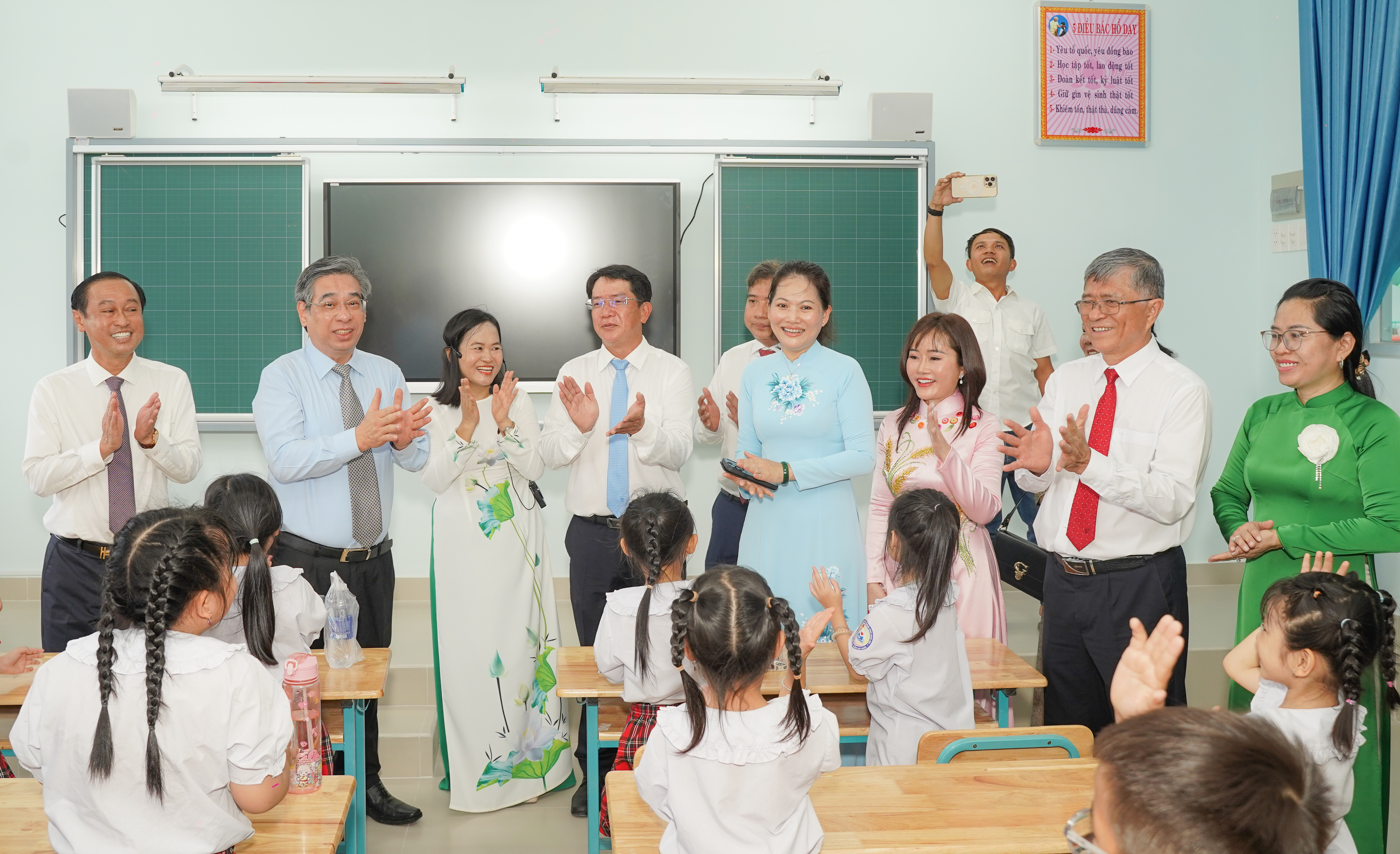 Khánh thành Trường Tiểu học Trần Đại Nghĩa: Điểm sáng trong chiến dịch 1.000 phòng học của TP.HCM