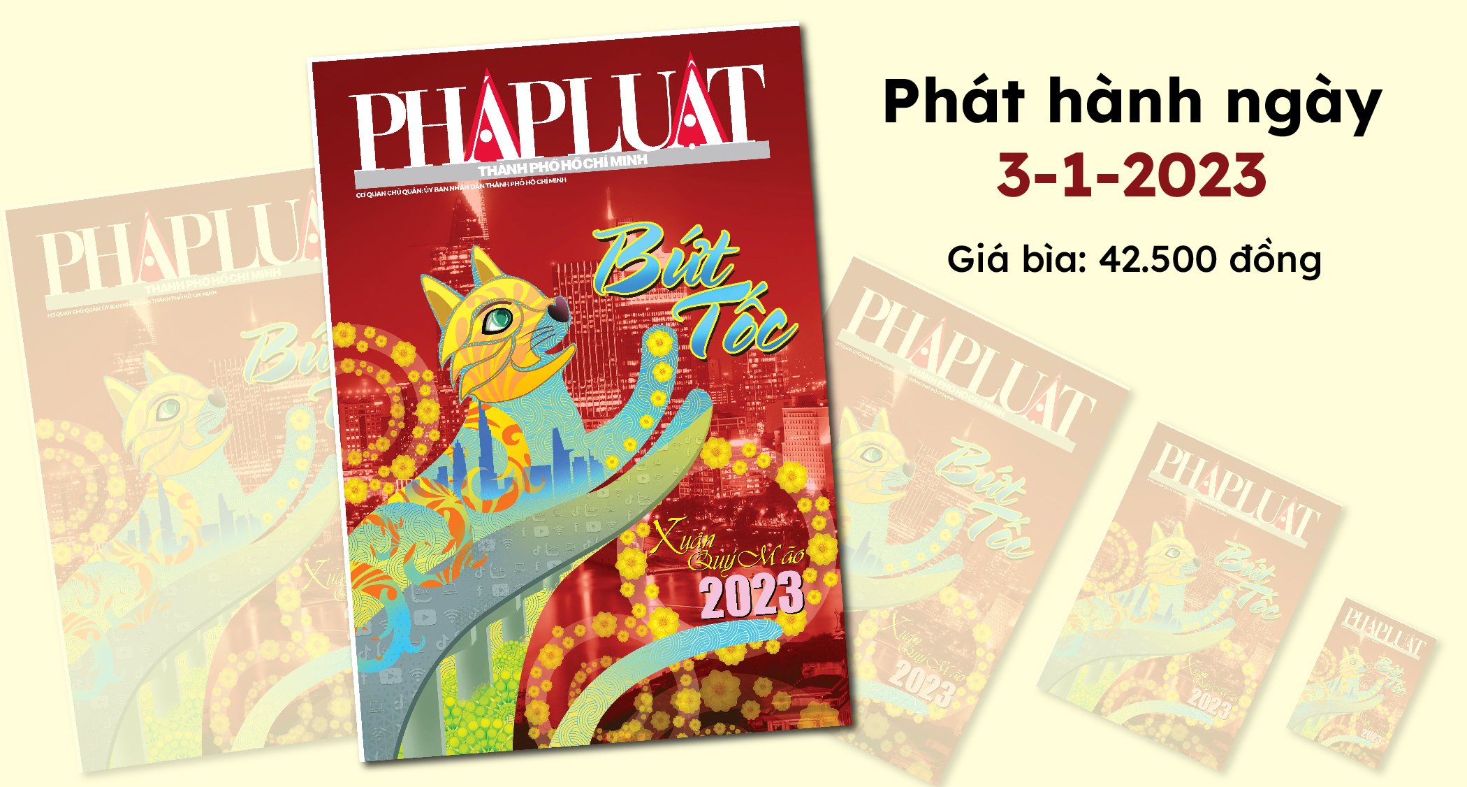 Mời bạn đón đọc ấn phẩm Xuân Pháp Luật TP.HCM năm Quý Mão 2023 