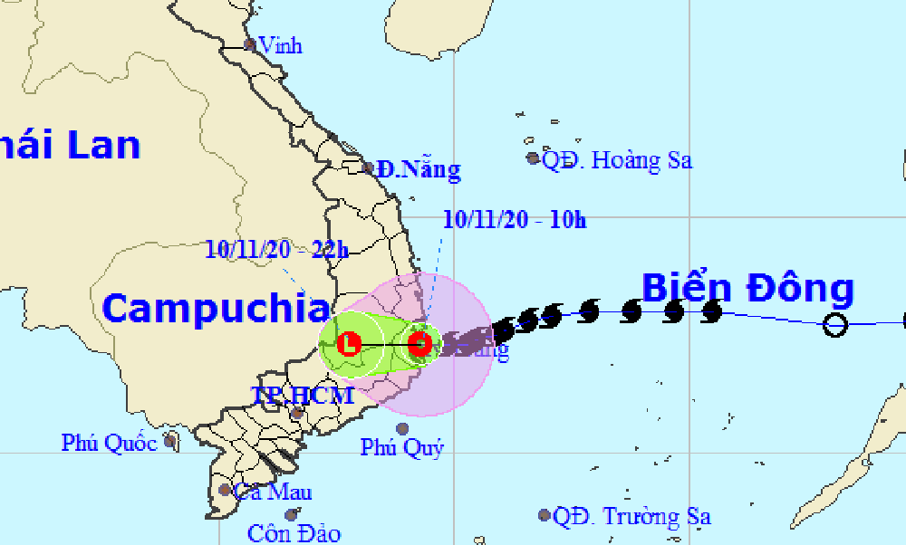 Bão số 12 đã gây thiệt hại tại Phú Yên, Khánh Hòa ảnh 1