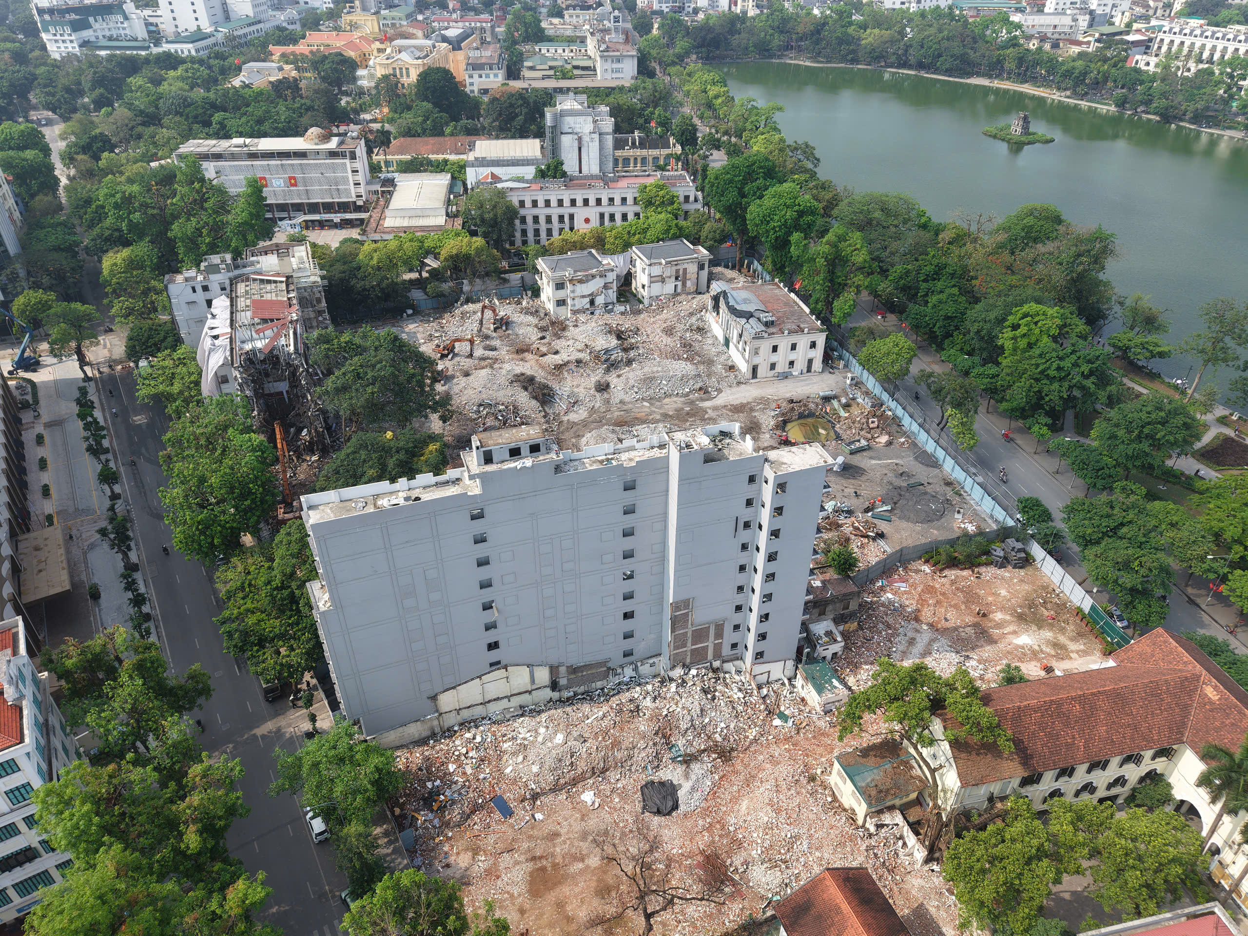 Lộ diện mặt bằng làm Quảng trường – công viên ven hồ Hoàn Kiếm