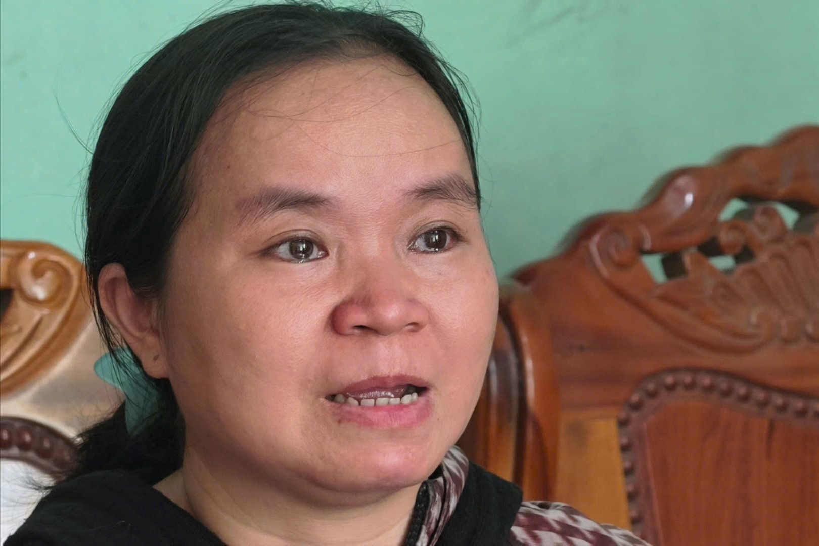 'Không có tin đồn vỡ đập, tôi đâu mất con'