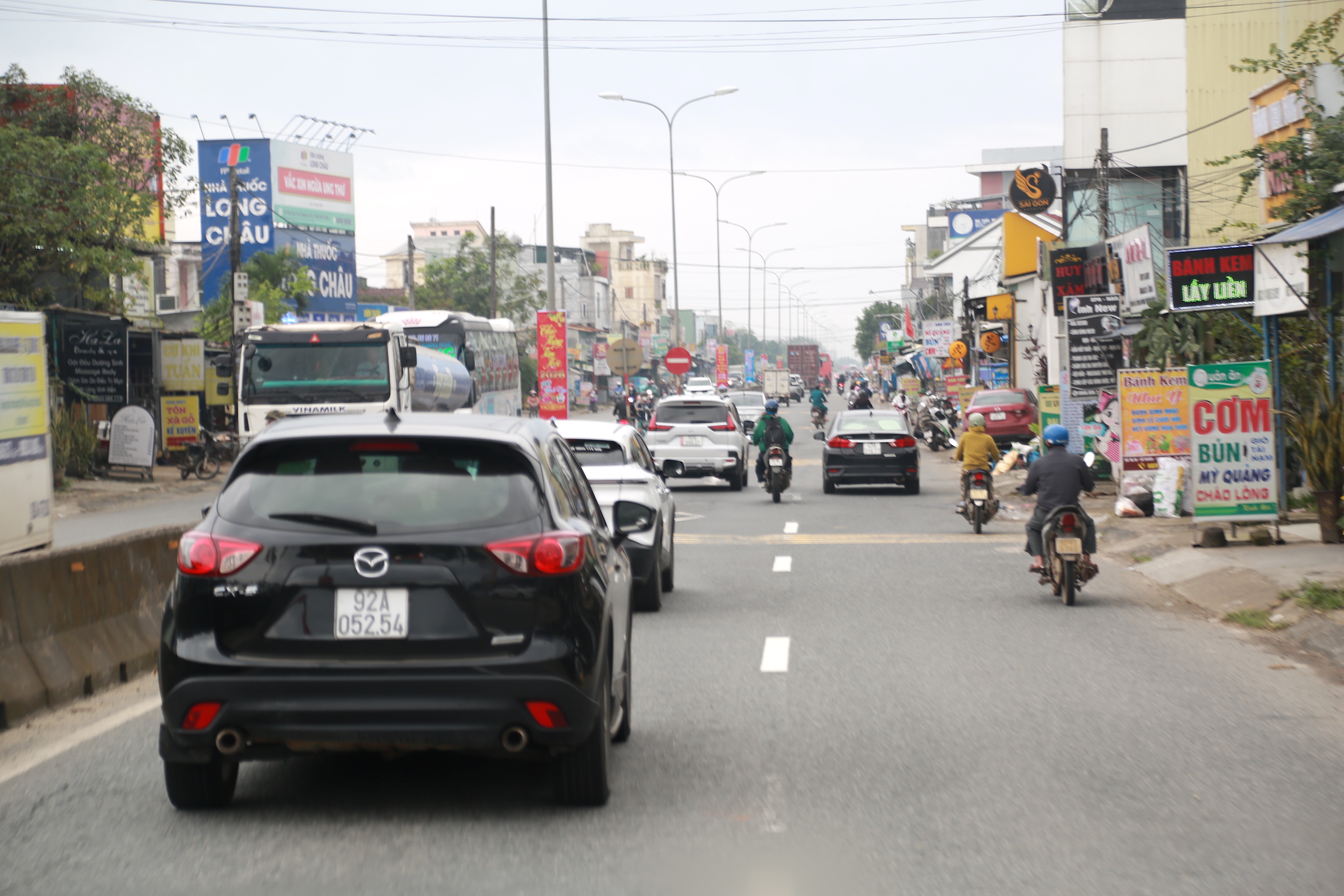 Quốc lộ 1 qua TP Đà Nẵng không có làn xe thô sơ