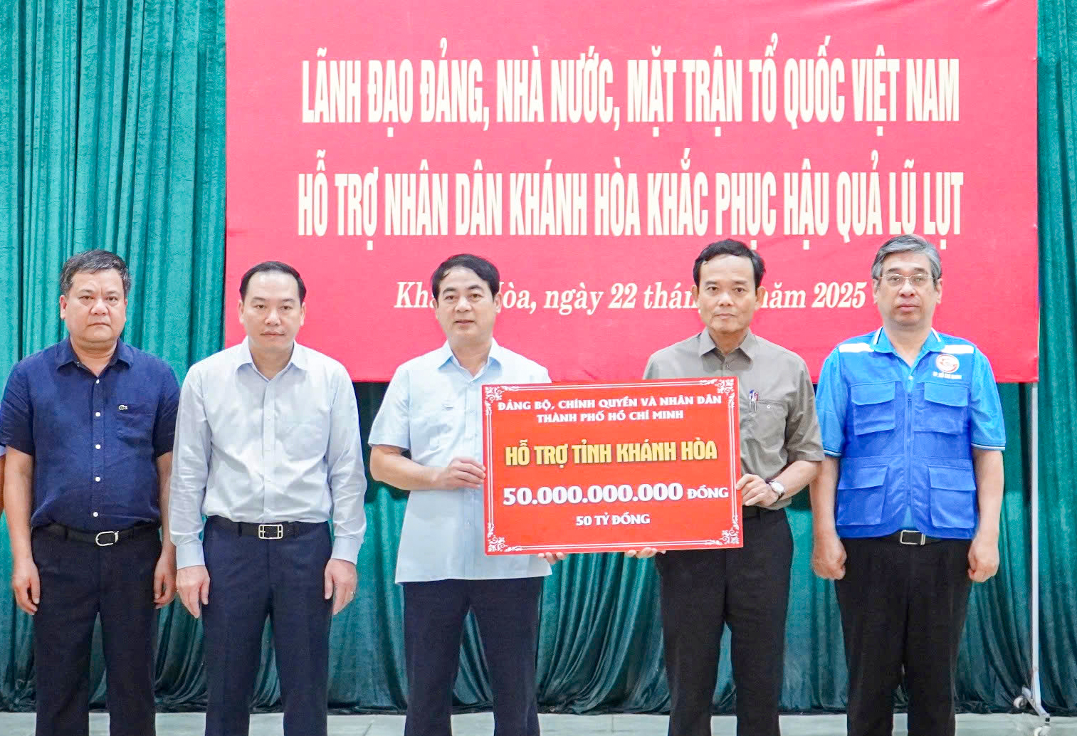 TP.HCM nghĩa tình với Khánh Hòa rất sâu nặng và kịp thời