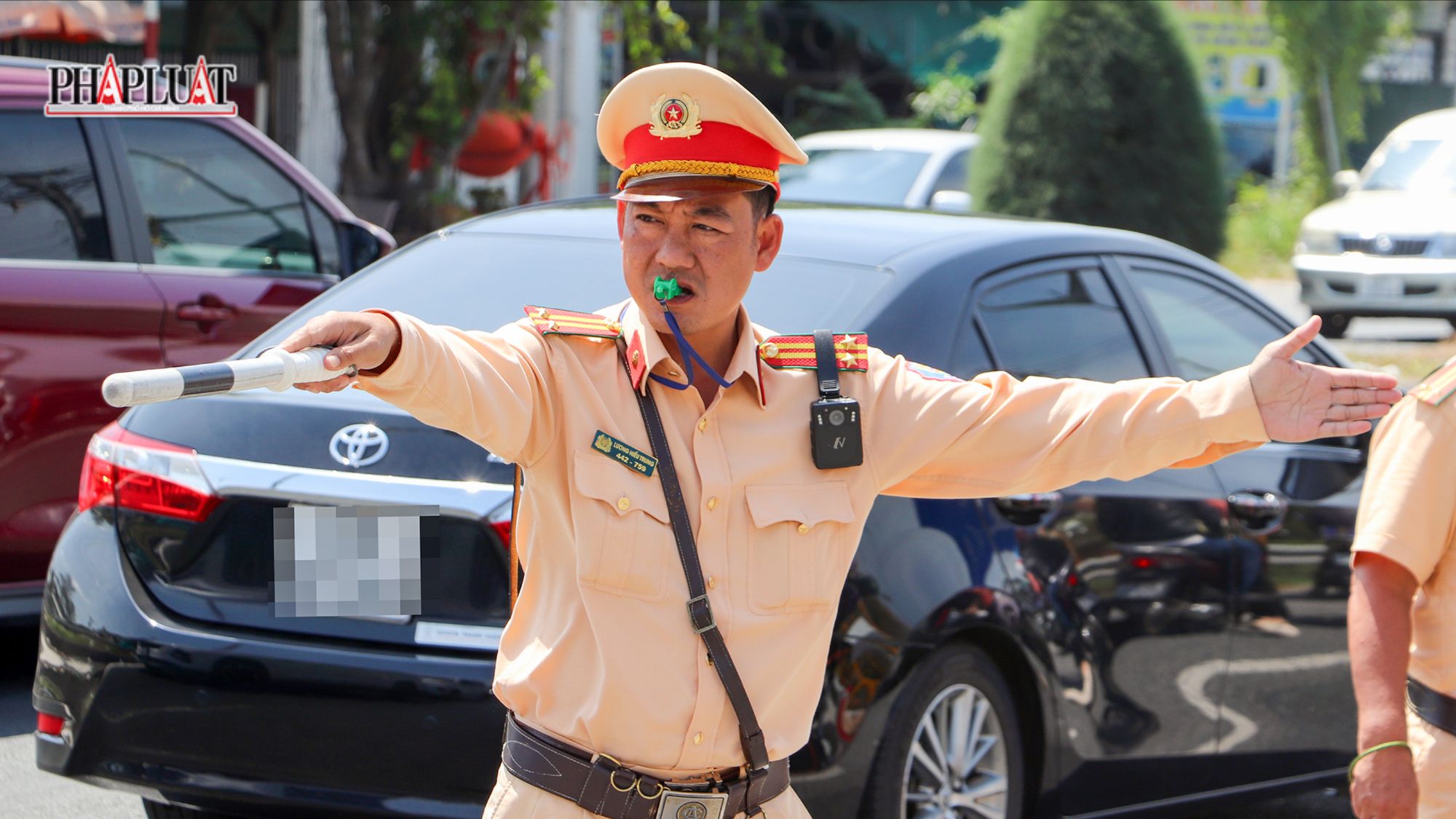 CSGT Cần Thơ ra quân kiểm tra nồng độ cồn từ sáng mùng 1 Tết Nguyên đán