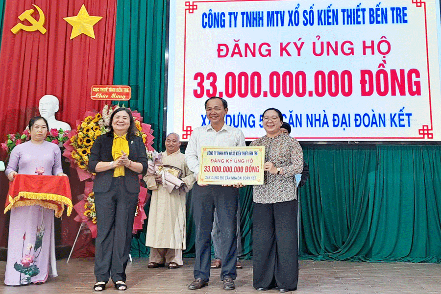 Huy động hơn 625 tỉ đồng xây dựng nhà ở cho gia đình chính sách, hộ nghèo ở Bến Tre