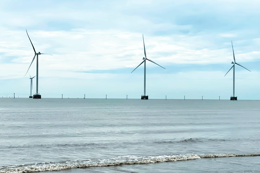 Bến Tre được phê duyệt vào quy hoạch 19 dự án điện gió tại 3 huyện ven biển