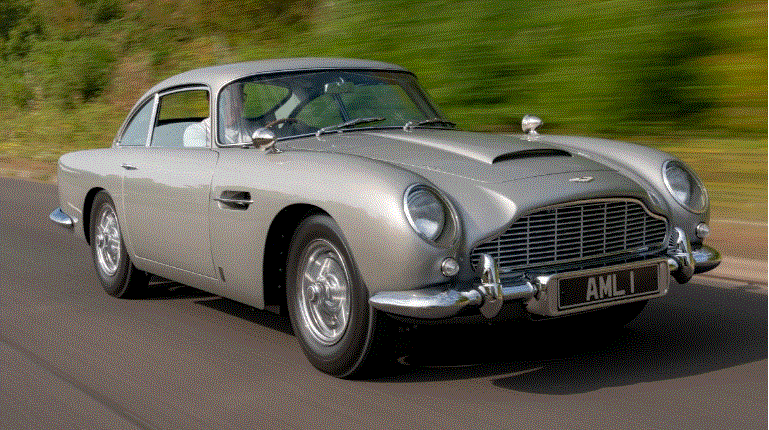 Aston Martin DB5. Ảnh: Motorbiscuit.