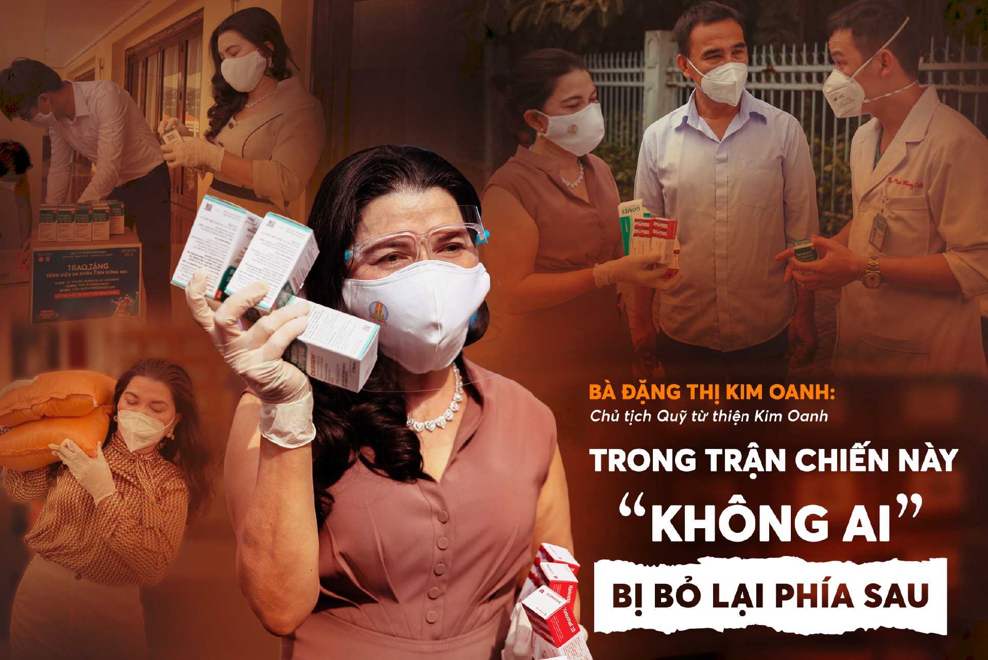 Quỹ từ thiện Kim Oanh trong cuộc chiến phòng, chống COVID-19