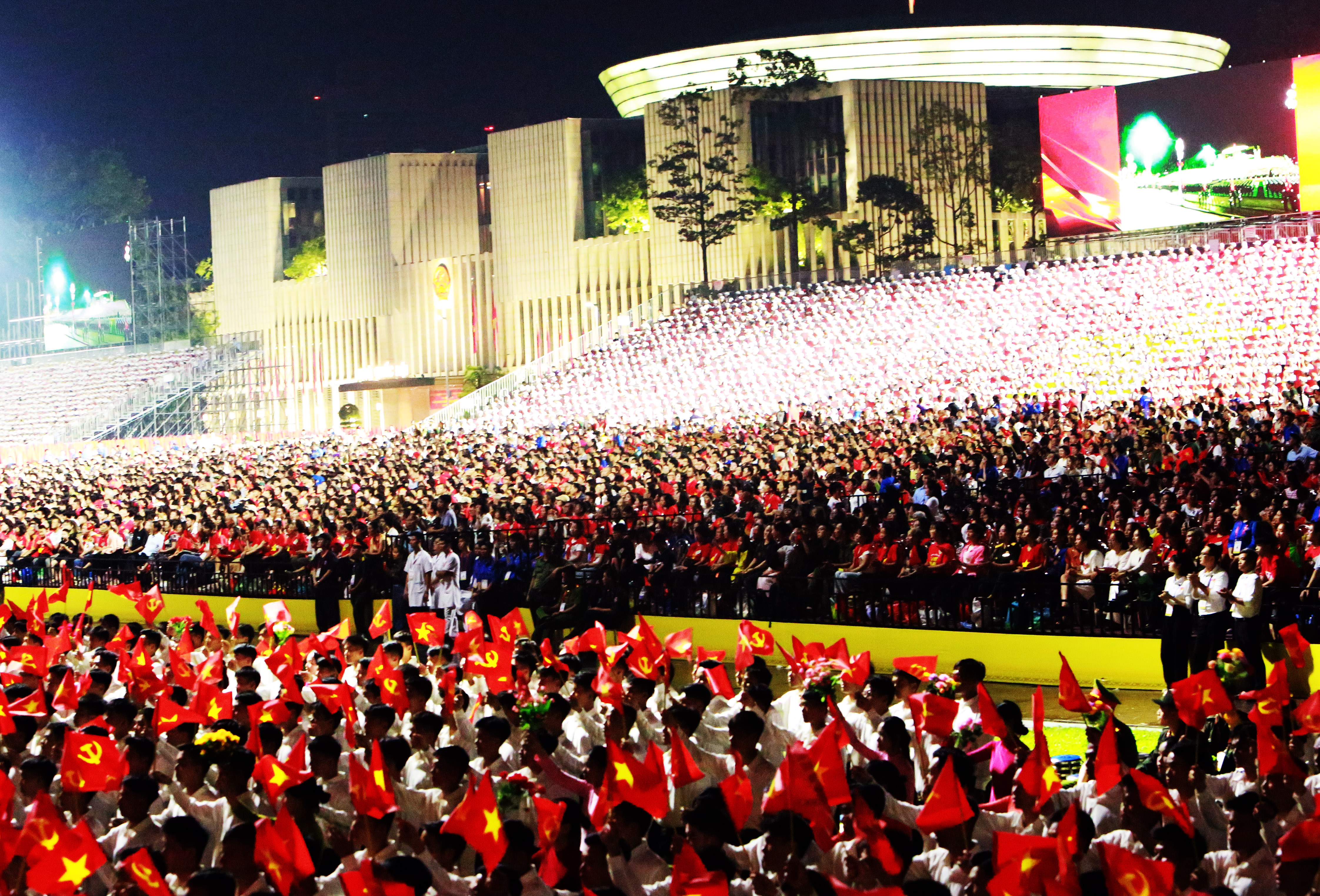 Toàn cảnh Lễ sơ duyệt cấp nhà nước diễu binh, diễu hành A80