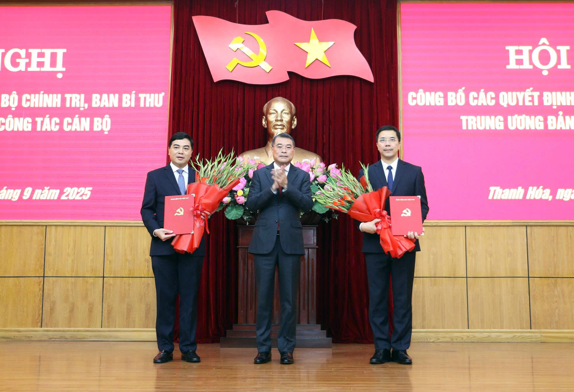 Bộ Chính trị điều động, chỉ định 2 tân Phó Bí thư Tỉnh ủy Thanh Hóa