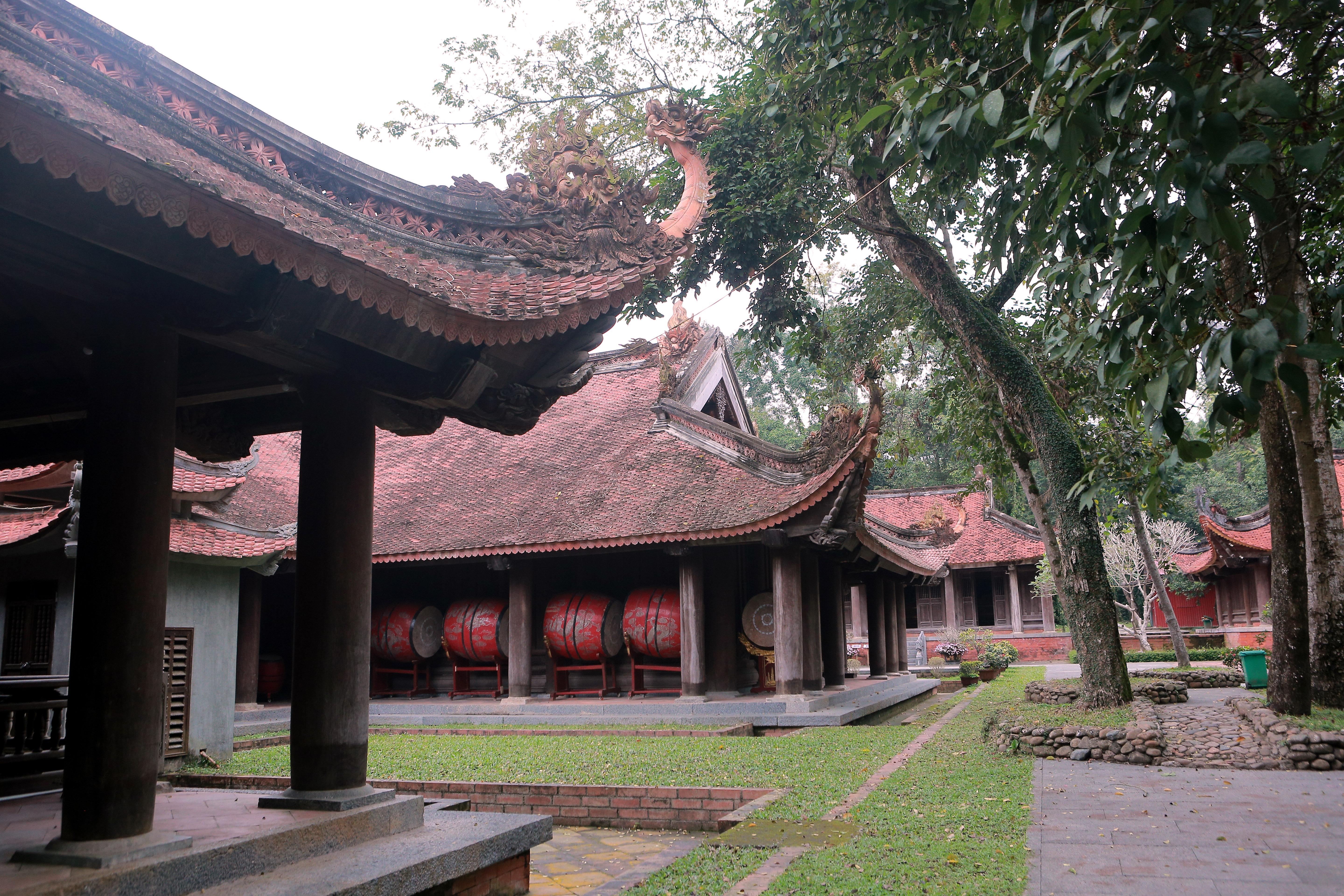 Cận cảnh kiến trúc độc đáo kinh thành cổ Lam Kinh